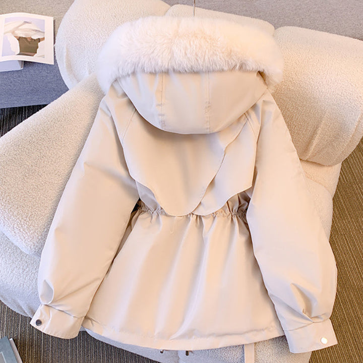 Amy - Veste d'hiver élégante avec fourrure